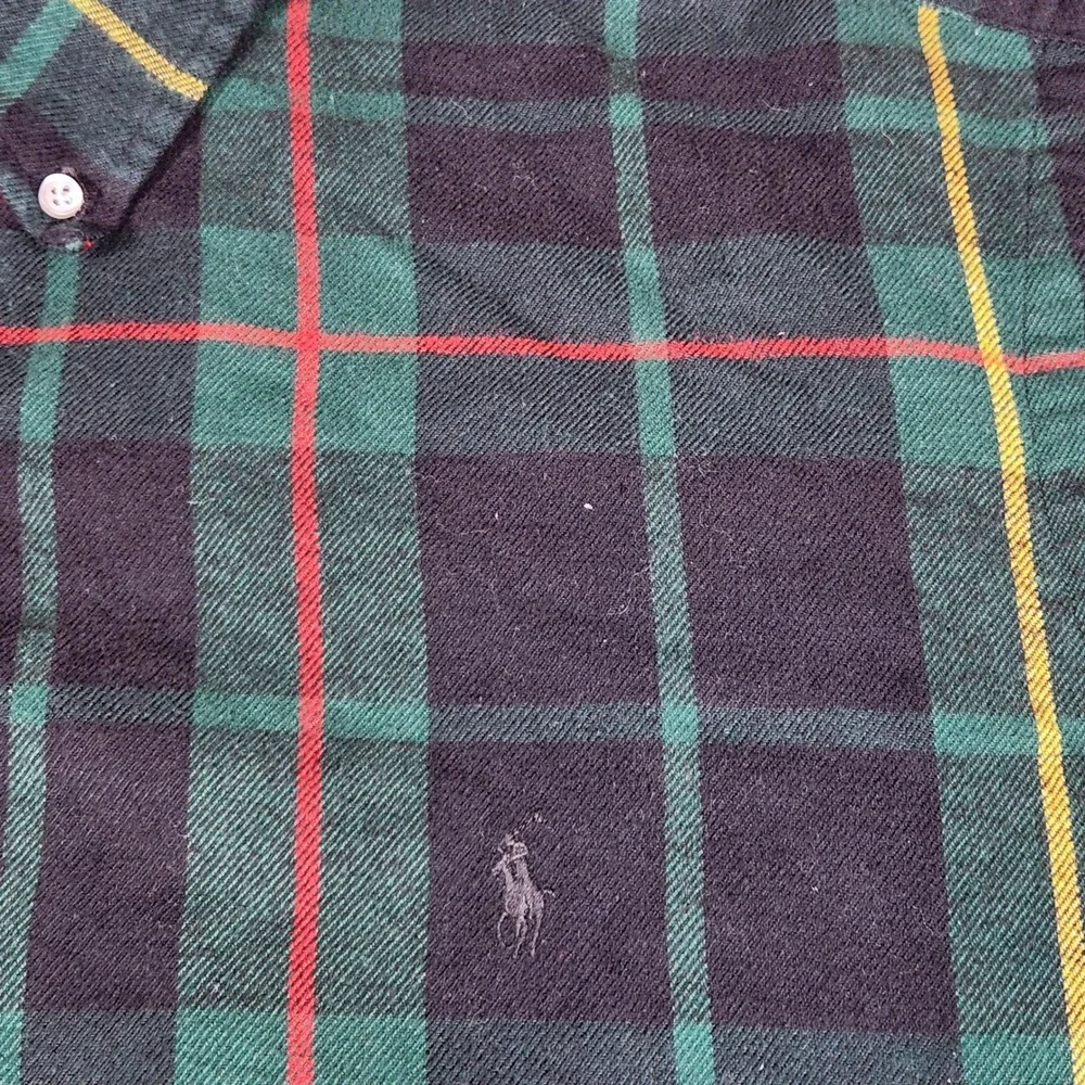 Polo Ralph Lauren Mens XXL Classic Fit‎ Plaid Cotton Flannel New